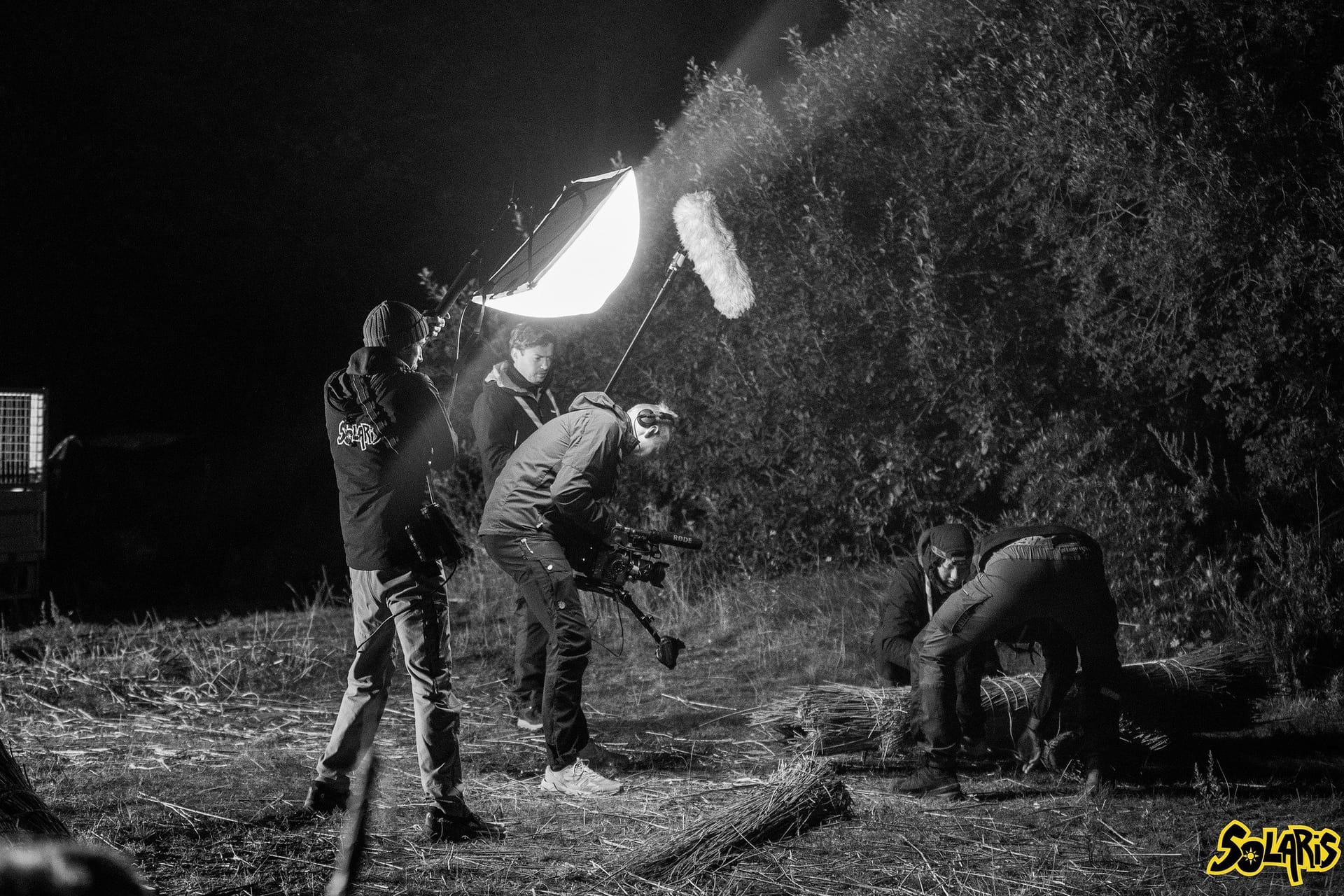 Solaris videohold filmer på løbet om natten