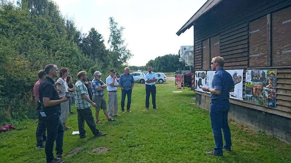 Støvlen under konstruktion